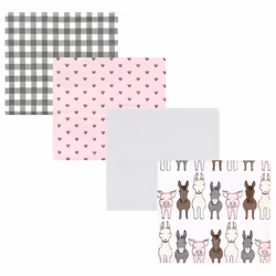 Hudson Baby 10221445_FARMFRIENDSPINK_ONESIZE, Fille