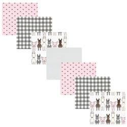 Hudson Baby 10221446_FARMFRIENDSPINK_ONESIZE Couverture pour bébé Fille