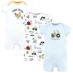 Hudson Baby 10124500_TRACTOR_0-3M combinaison et grenouillère pour bébés