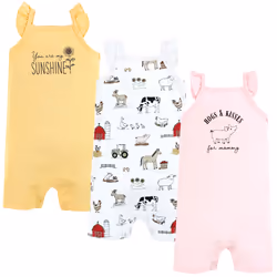 Hudson Baby 10124529_HogsAndKisses_6-9M, Grenouillère, Femelle, 6-9 M, Bébé (0-2 ans)