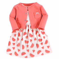 Hudson Baby 10124656_CoralWatermelon_5T, Enfant, Femelle, 5T