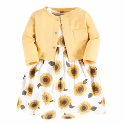 Hudson Baby 10124666_Sunflower_5T, Enfant, Femelle, 5T
