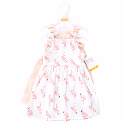 Hudson Baby 10124746_FLAMINGOPINEAPPLE_12-18M Robe