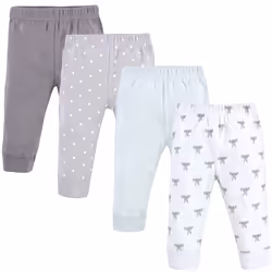 Hudson Baby 10125689_MODERNELEPHANT_0-3M, Mâle, Bébé (0-2 ans), 0-3 M, Coton