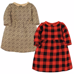Hudson Baby 10125920_BUFFALOPLAIDLEOPARD_9-12M, Bébé (0-2 ans), Femelle, 9-12 M