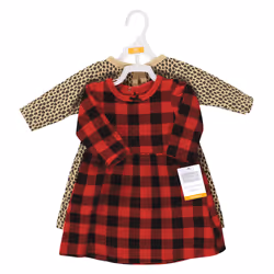 Hudson Baby 10125920_BUFFALOPLAIDLEOPARD_12-18M Robe