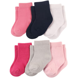 Luvable Friends 10726180_Girl_0-6 Femelle 6 paire(s)