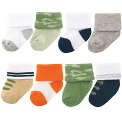 Luvable Friends 10728021_Camo Mâle 8 paire(s)