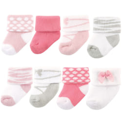 Luvable Friends 10728022_Ballet_6-12 Femelle 8 paire(s)
