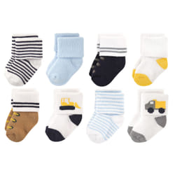 Luvable Friends 10728059_Bulldozer_6-12 Mâle 8 paire(s)