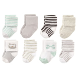 Luvable Friends 10728071_Owl_6-12 Mâle 8 paire(s)