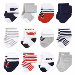Luvable Friends 10728156_NAUTICAL_6-12M, Bébé (0-2 ans), Mâle, 6-12 M