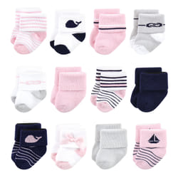 Luvable Friends 10728168_SAILBOAT_6-12M chaussette Mâle 12 paire(s)