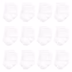 Luvable Friends 10728176_WHITE_6-12M, Bébé (0-2 ans), Mâle, 6-12 M
