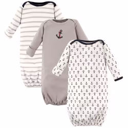 Luvable Friends 10133019_Nautical, Enfant, Mâle, 3 pièce(s)