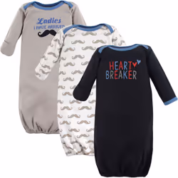 Luvable Friends 10133022_HeartBreaker, Enfant, Mâle, 3 pièce(s)