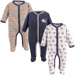 Luvable Friends 10133507_Dog_6-9, Bébé (0-2 ans), Mâle, 6-9 M, 3 pièce(s)