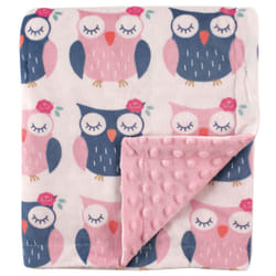 Hudson Baby 10251429_Owls Couverture pour bébé Fille
