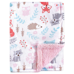 Hudson Baby 10252218_GirlWoodland Couverture pour bébé Fille