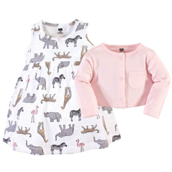 Hudson Baby 10152358_MODERNPINKSAFARI_9-12M Robe