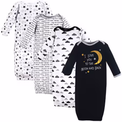 Hudson Baby 10153138_Moon, Bébé (0-2 ans), Mâle, 0-6 M, 4 pièce(s)