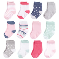 Hudson Baby 10754043_Girl_6-12 Femelle 12 paire(s)