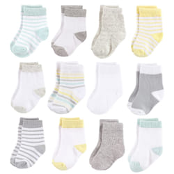 Hudson Baby 10754046_Stripe_12-24 Mâle 12 paire(s)