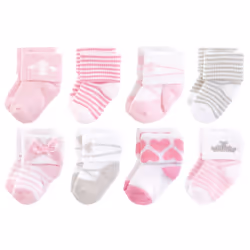 Hudson Baby 10754081_Royal_6-12, Bébé (0-2 ans), Femelle, 6-12 M, 8 paire(s)