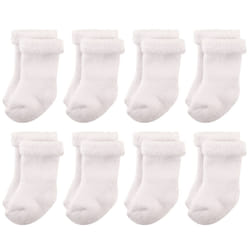 Hudson Baby 10754546_White_12-24 Mâle 8 paire(s)