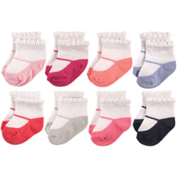 Hudson Baby 10754561_MaryJane_0-6 Femelle 8 paire(s)
