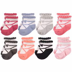 Hudson Baby 10754564_Ballet_12-24, Bébé (0-2 ans), Femelle, 12-24 M, 8 paire(s)