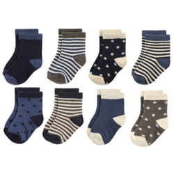 Hudson Baby 10754573_Stars_12-24 Mâle 8 paire(s)