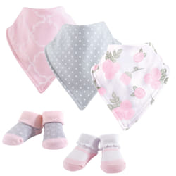 Hudson Baby 10156206_PinkRose Bavoir bandana Coton