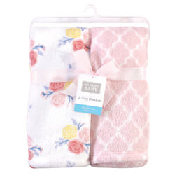Hudson Baby 10256377_BLOSSOMS_OneSize Couverture pour bébé Fille