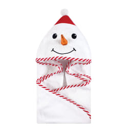 Hudson Baby 10356534_Snowman serviette pour bébé Coton