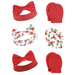 Hudson Baby 11156552_Holly, Gants, Chapeau, Femelle, Enfant, 6 pièce(s)