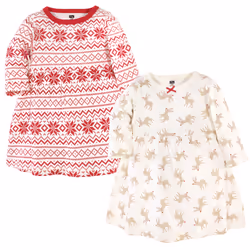 Hudson Baby 11156709_Reindeer_3T, Bébé (0-2 ans), Femelle, 3 Toddler, 2 pièce(s)
