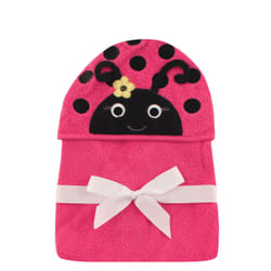 Hudson Baby 10357059_LadyBug serviette pour bébé Coton
