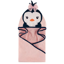Hudson Baby 10357086_GirlyPengiun serviette pour bébé Coton