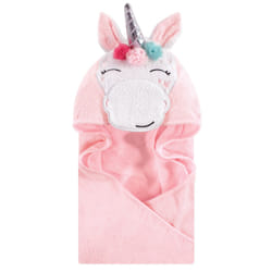 Hudson Baby 10357135_Unicorn serviette pour bébé Coton