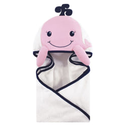 Hudson Baby 10357137_Whale serviette pour bébé Coton