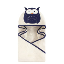 Hudson Baby 10357178_NavyOwl serviette pour bébé Coton