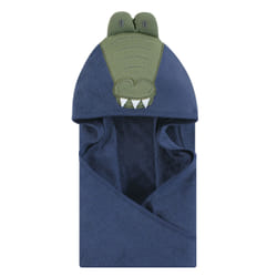Hudson Baby 10357181_Alligator serviette pour bébé Coton