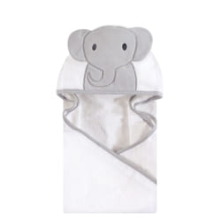Hudson Baby 10357190_Elephant serviette pour bébé Coton