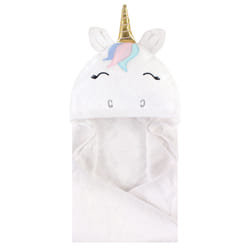 Hudson Baby 10357257_MulticolorUnicorn serviette pour bébé Coton
