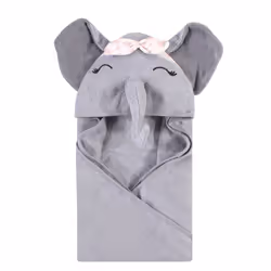 Hudson Baby 10357438_FlowerElephant_OneSize, Coton, Fille