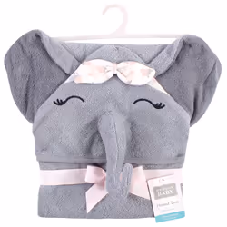 Hudson Baby 10357438_FlowerElephant_OneSize serviette pour bébé Coton