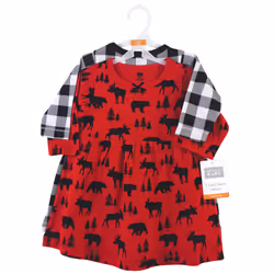 Hudson Baby 10157548_REDMOOSEBEAR_9-12M Robe
