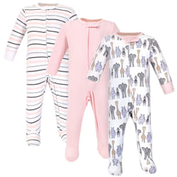 Hudson Baby 10157731_PINKSAFARI_6-9M Pyjama intégral