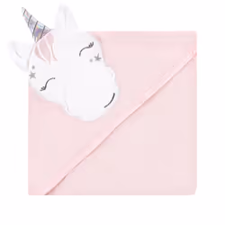Hudson Baby 10357898_PINKUNICORN_ONESIZE serviette pour bébé Coton